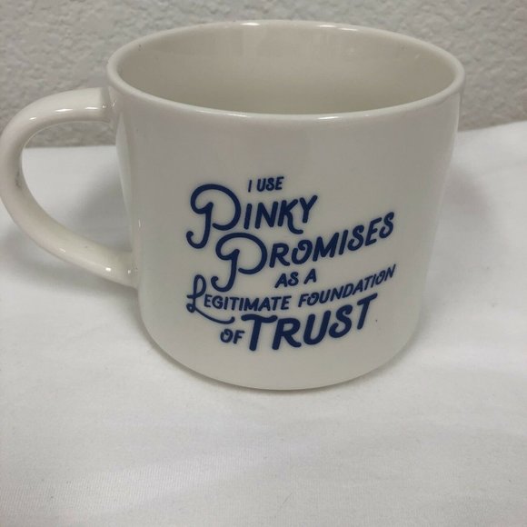 I Use PINKY PROMISES As A Legitimate Foundation